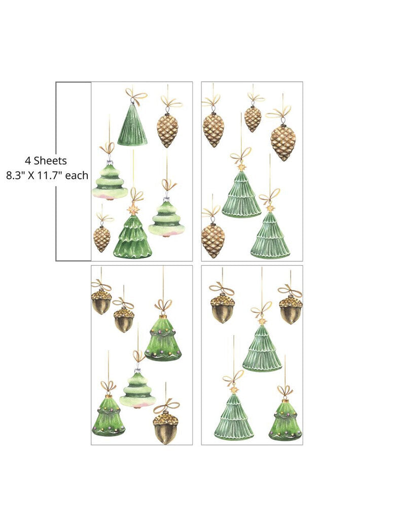 Christmas Tree Pine Cone Garland Kit